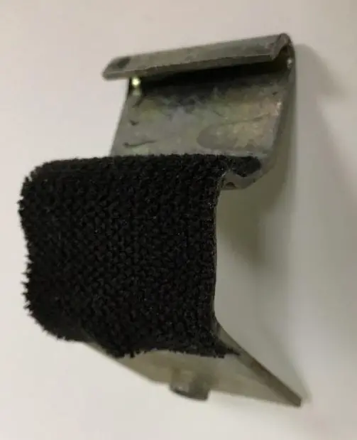 Door Glass Rubbing Bracket ,Upper Rear 71-76 B-C-E-Body 1