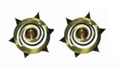 Front Wheel Static Collector, Pair, New, 61-72 Gm Vehicles 1