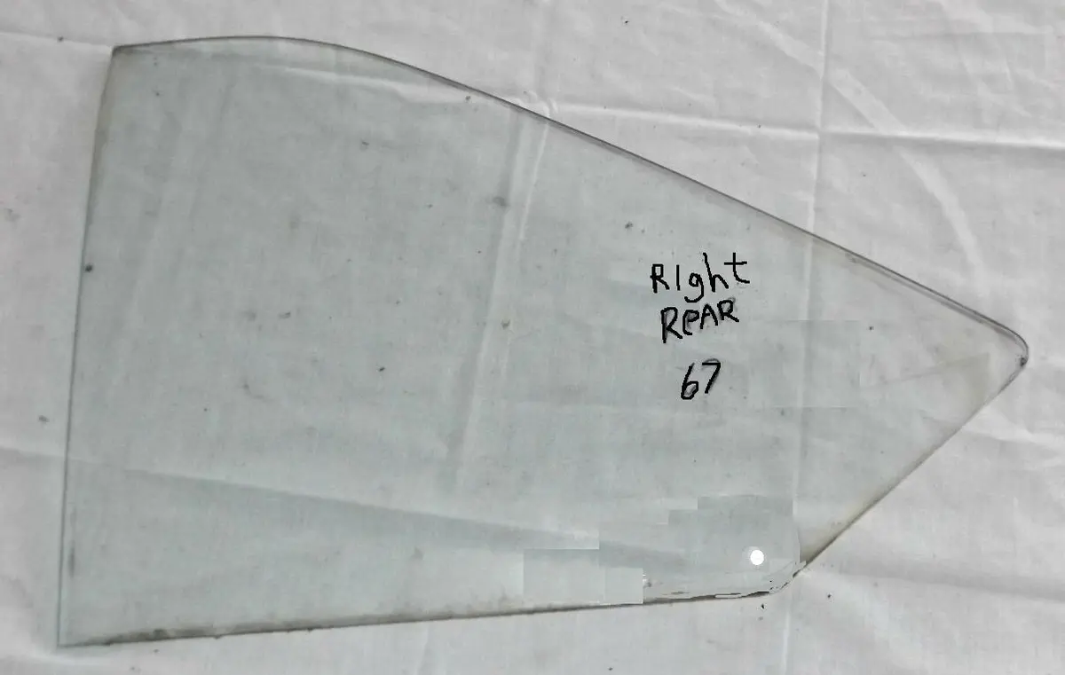 Quarter Glass ,Sedan Clear,Right Used 66 67 Gto F85 Skylark 1