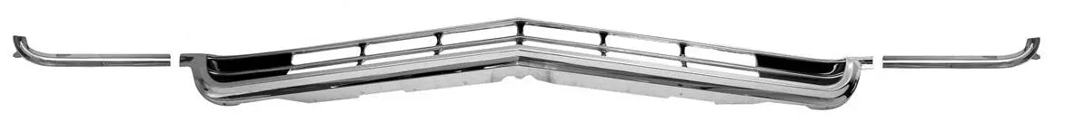 Front Lower Grill & J Moldings, New 66 Impala Caprice 1