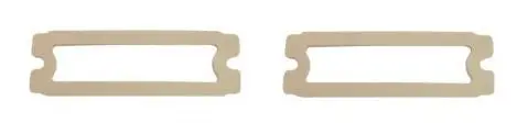 Park Light Lens Gaskets, New, 65-67 Nova ,65-67 Chevelle Backup 1
