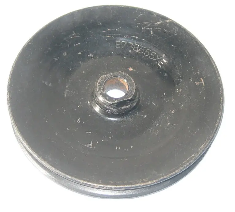 Power Steering Pump Pulley, Ohc 6, Used, 67-69 Firebird Tempest 1