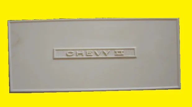 Radio Delete Plate, New, 66 67 Nova Chevy Ii 1