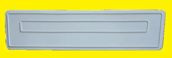 Radio Delete Plate, New, 68-72 Skylark Gs 1