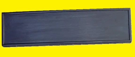 Radio Delete Plate, New 67 68 Impala Belair Biscayne 1