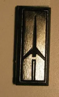 Trunk Lid Emblem,"Rocket" Used, 81-88 Cutlass 1