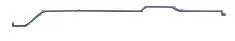 Door Opening Rod ,Horizontal Left Used 70-72 A-Body 1