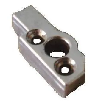 T-Top Lock Plate, Chrome, Front, Left Used 78-88 G-Body 1