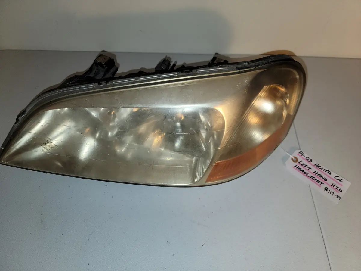 01-03 Acura Cl Driver Left Hand Hid Xenon Headlight Oem 1