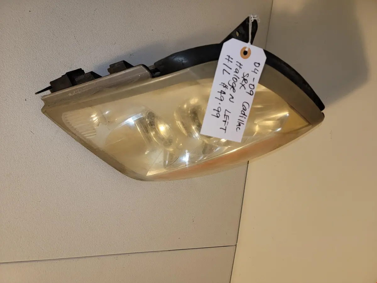 04-09 Cadillac Srx Driver Left Side Headlight Halogen Head Lamp Oem 1