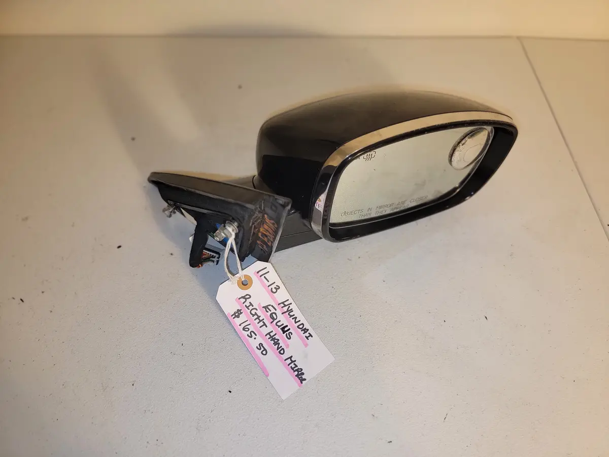 11 12 13 Hyundai Equus Right Hand Mirror Oem 1