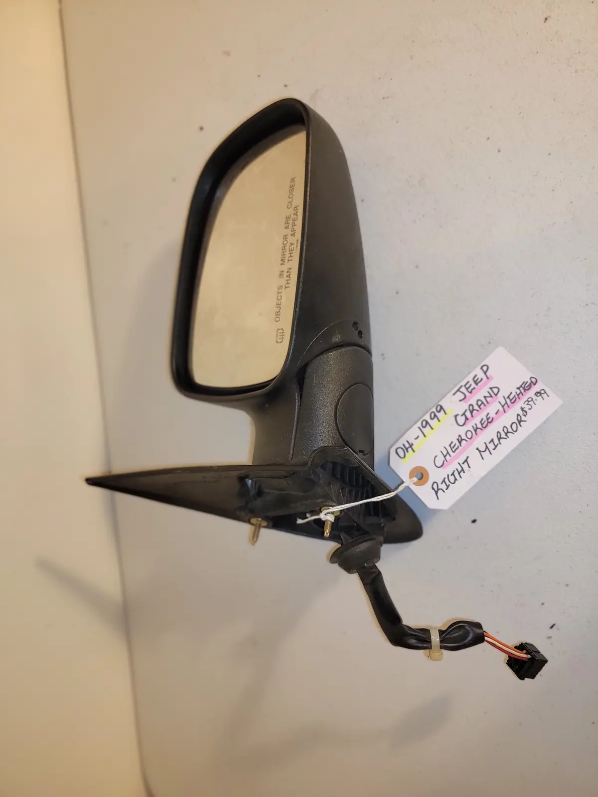 1999 - 2004 Jeep Grand Cherokee Heated Right Mirror Oem 1