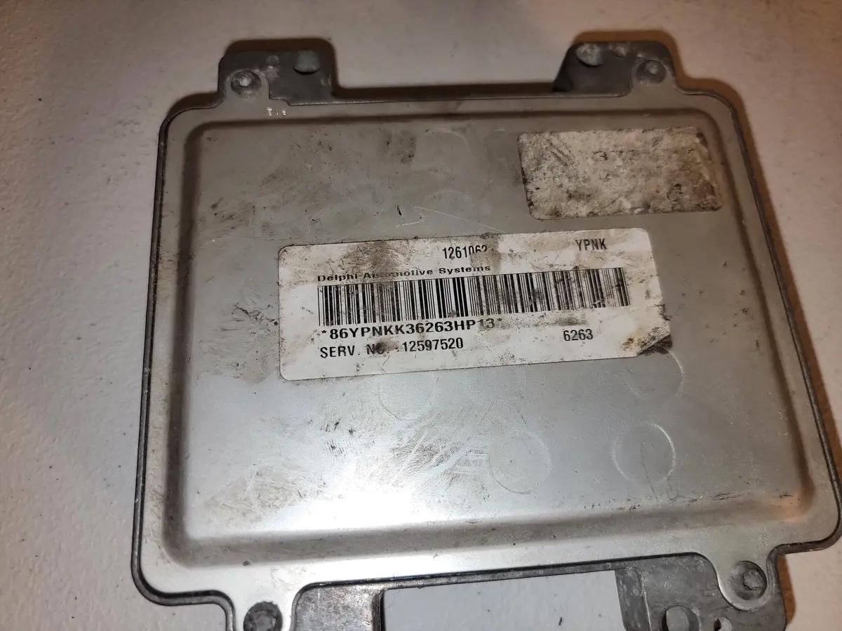 Engine Ecm Control Module 2.0L Fits 06 - 07 Malibu Cobalt Ion 12597520 Ypnk 1