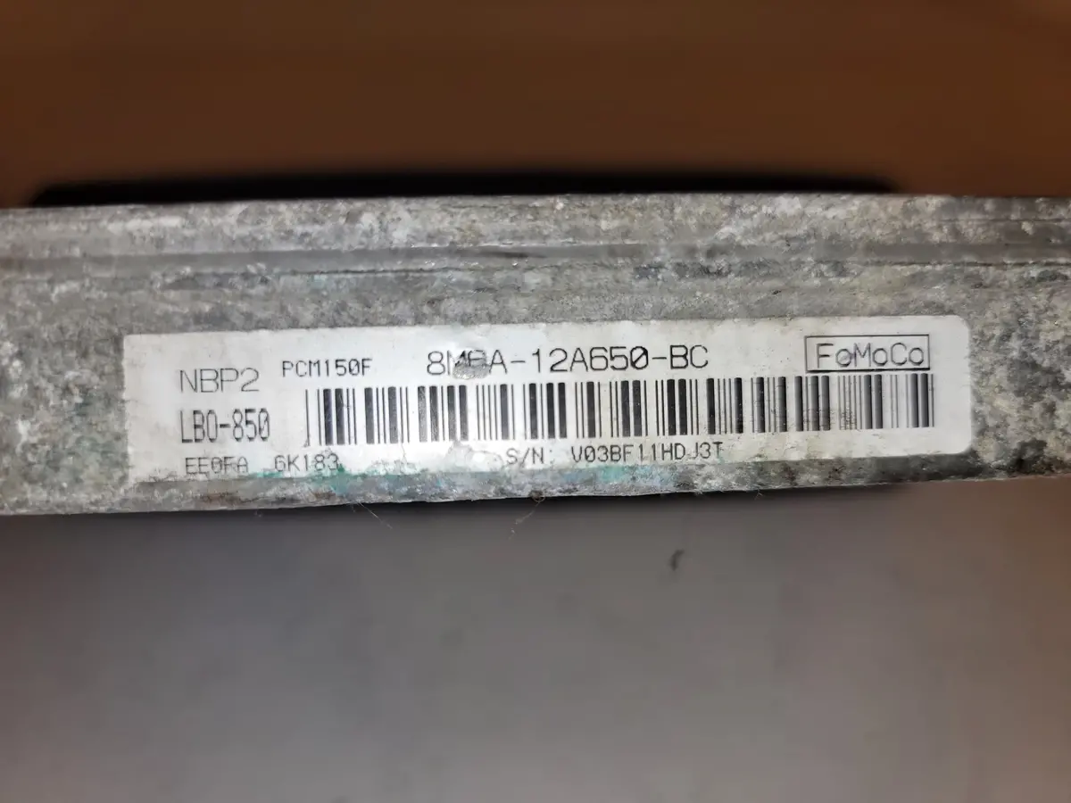 2007 - 2008 Ford Escape Mercury Mariner Pcm Ecm Control Unit 8M6a-12A650-Bc 1