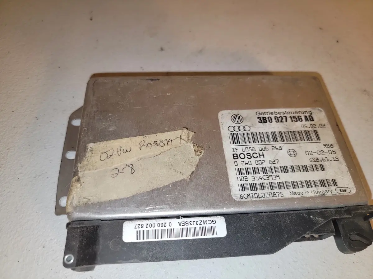 Plug & Play 2003 Vw Passat Audi A4 Transmission Control Unit Tcu Tcm 3B0927156ad 1