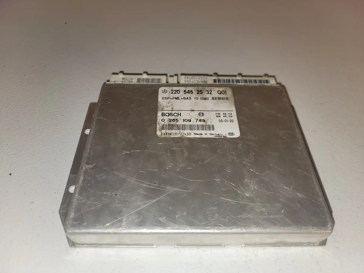 00 - 06 Mercedes-Benz S-Class W220 Bosch Esp Pml Bas Control Unit 2205452532 1