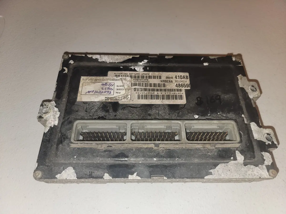 2000 Dodge Ram 5.9 Ecm Ecu Pcm Engine Control Unit P56040410ab Oem 1
