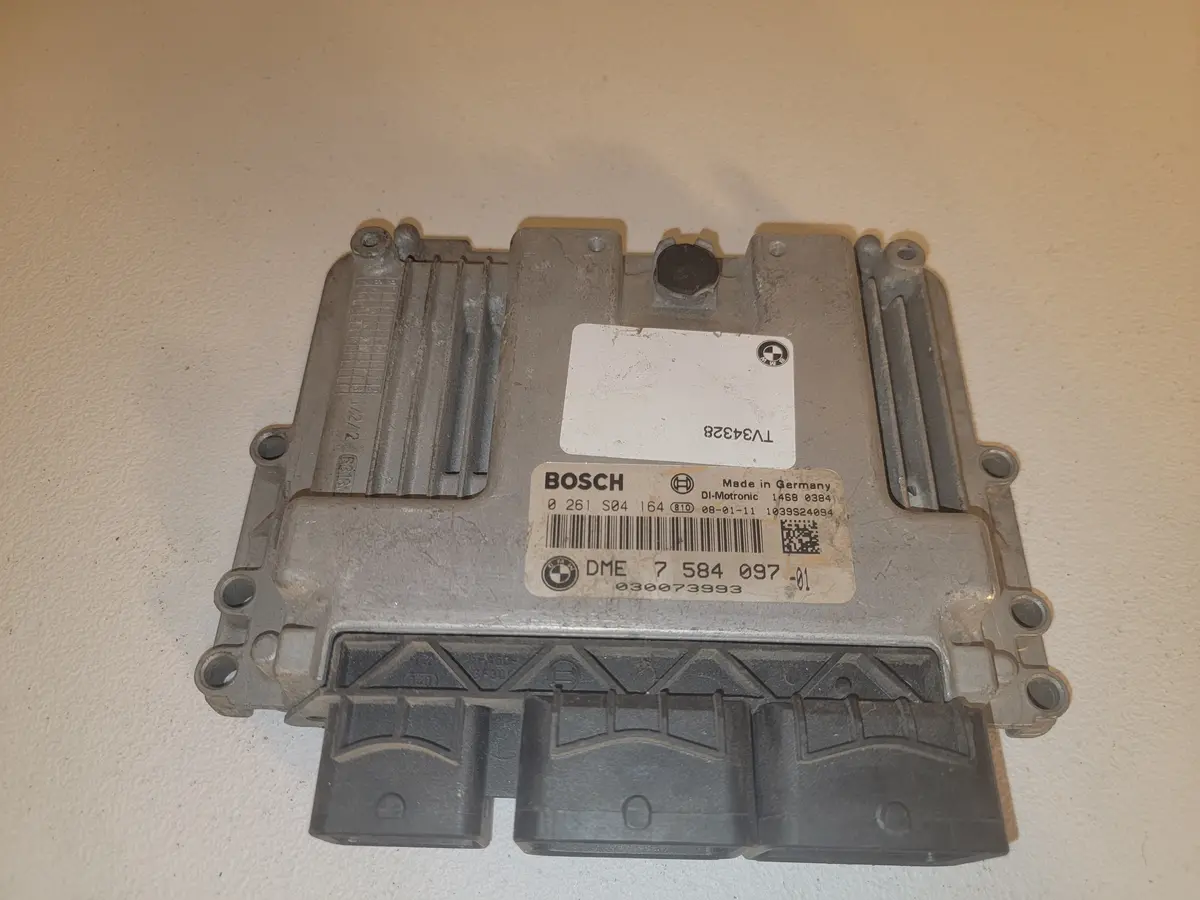 2008 Mini Cooper S Turbo M/T Ecu Ecm Pcm Engine Control Module Dme 7 584 097 Oem 1