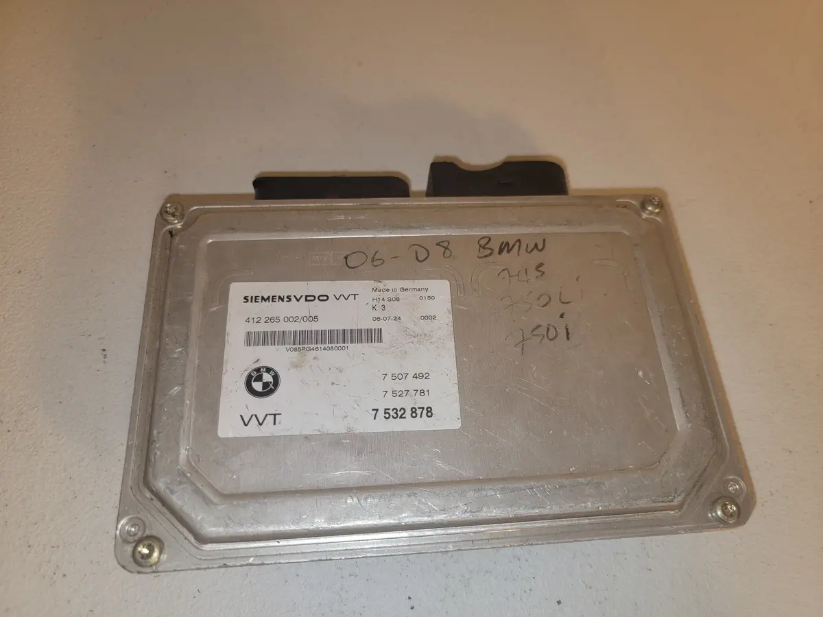 06 07 08 Bmw 7 Series 745 750Li 750I Ecu Module 412265002/005 7532878 Oem 1