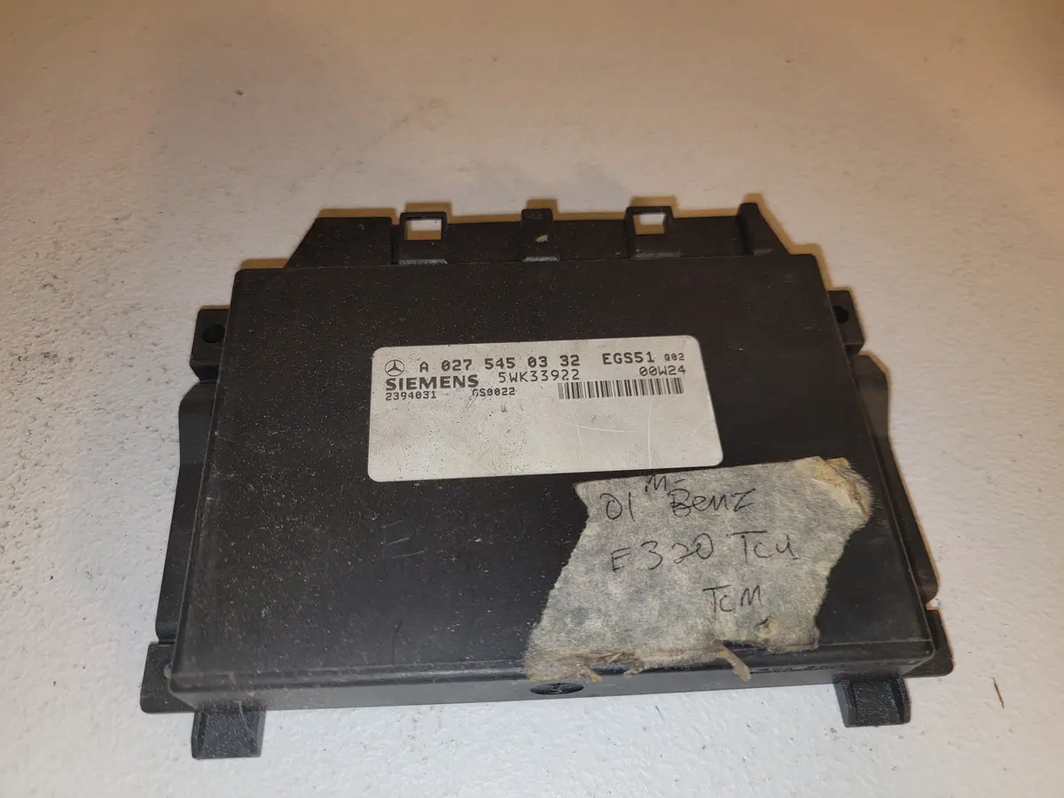 02 - 05 Mercedes W202 W208 W210 C Class Transmission Computer Tcu Tcm 0275450332 5Wk33922 1