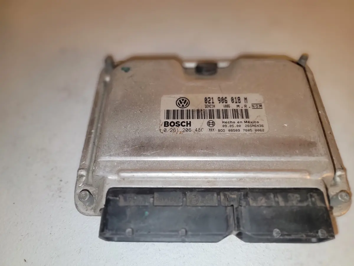 00 01 Vw Jetta Engine Ecm Control Module Jetta 021 906 018 M Oem 1