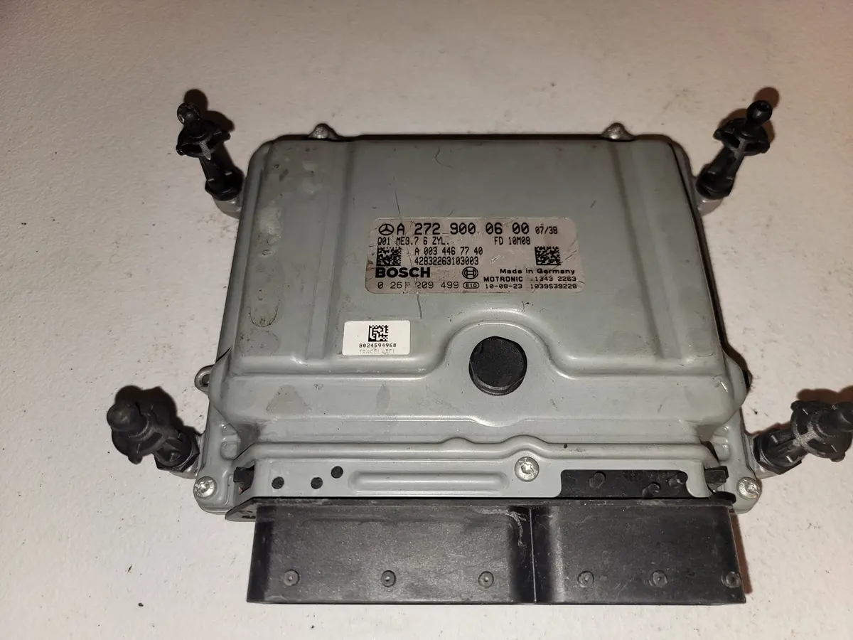 10-11 Mercedes Benz C300 Ecu Engine Computer Control Module A2729000600 Oem 1