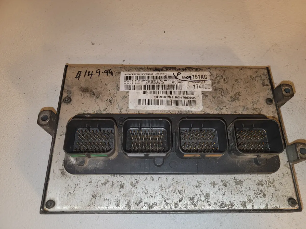 Engine Ecm Control Module 5.7L Fits 04 Dodge 1500 Pickup P56029161ac Oem 1