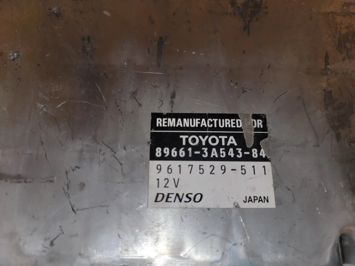 99 00 Lexus Gs400  Ecm Ecu Engine Computer Module Brain 89661-3A543-84 Oem 1
