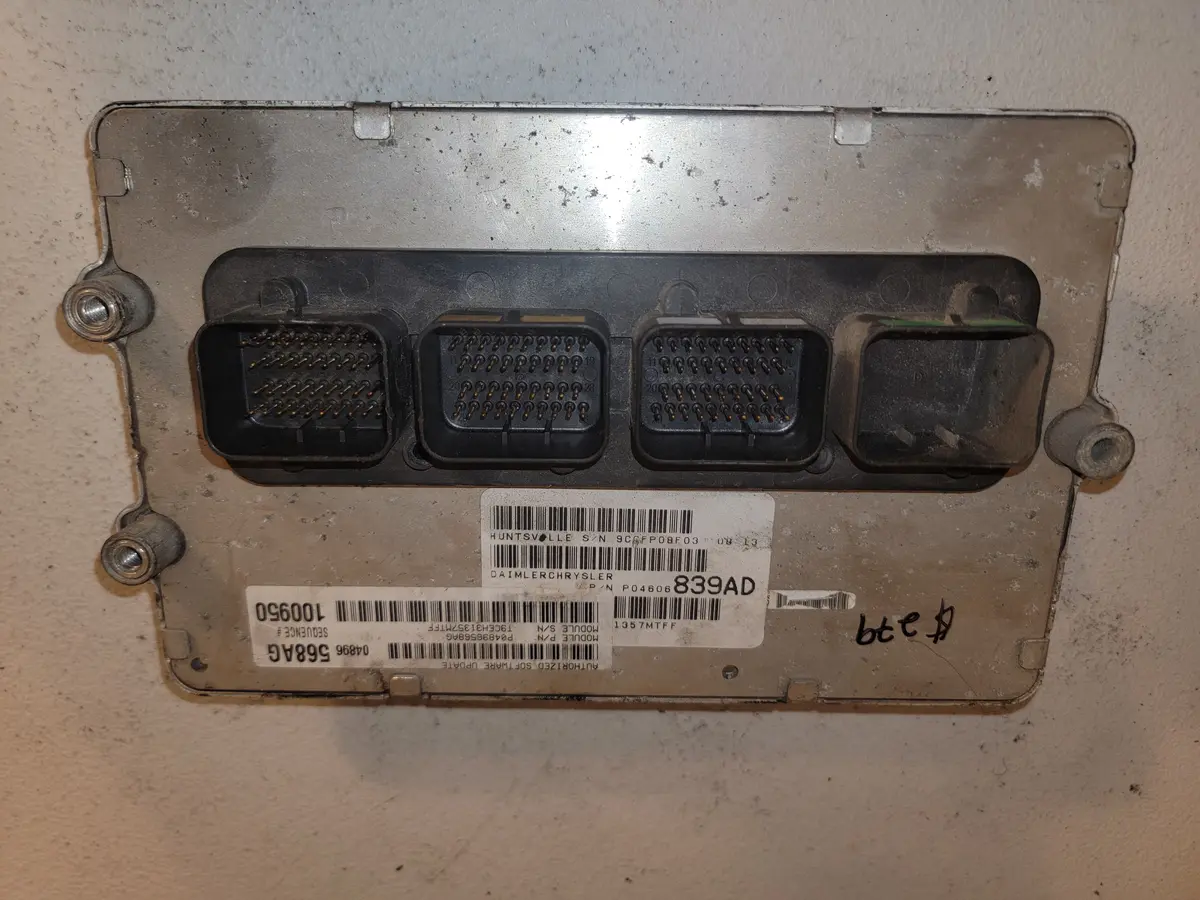Engine Computer Programmed Plug & Play 2006 Chrysler 300 04896568Ag 5.7L At Pcm Oem 1