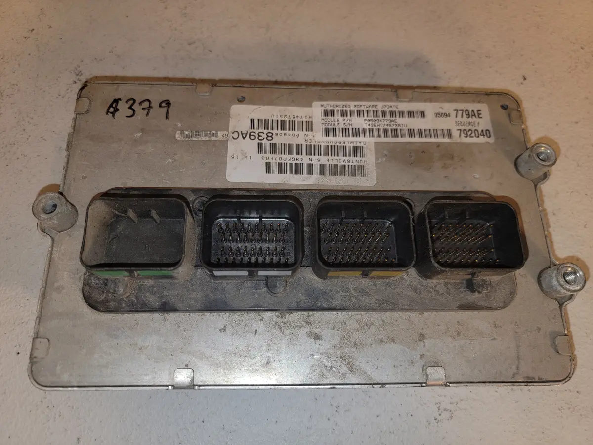 2006 Chrysler 300 Charger 5.7 Engine Computerp05094779ae Ecm Oem 1