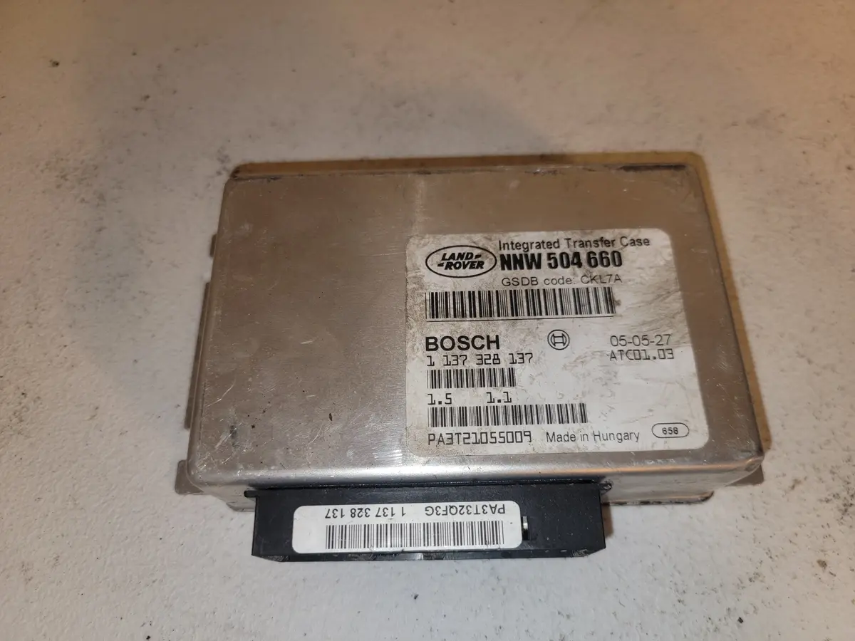 05-09 Land Rover Discovery Transfer Case Control Module Unit 1137328137 Oem 1