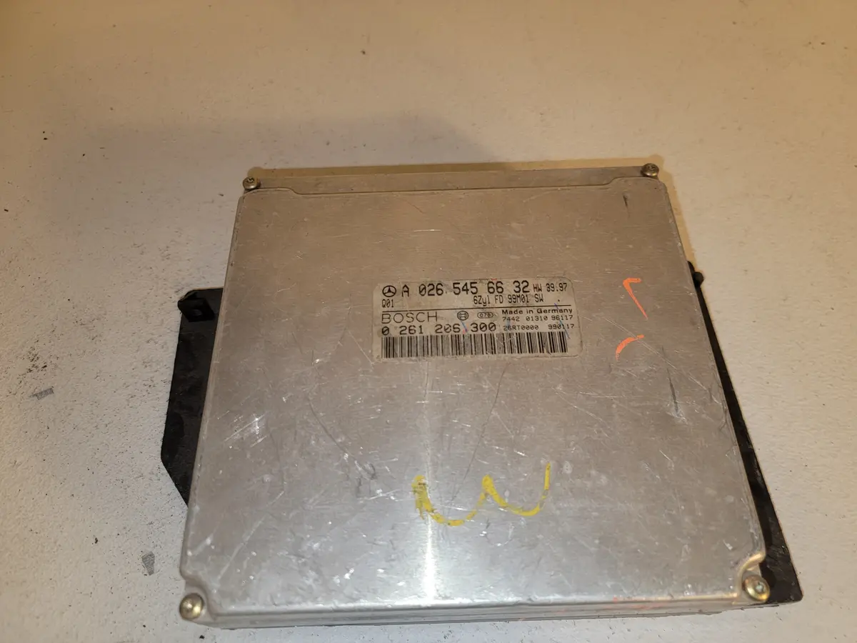 98-00 Mercedes Benz Ecm Engine Computer Module A0265456632 Oem 1