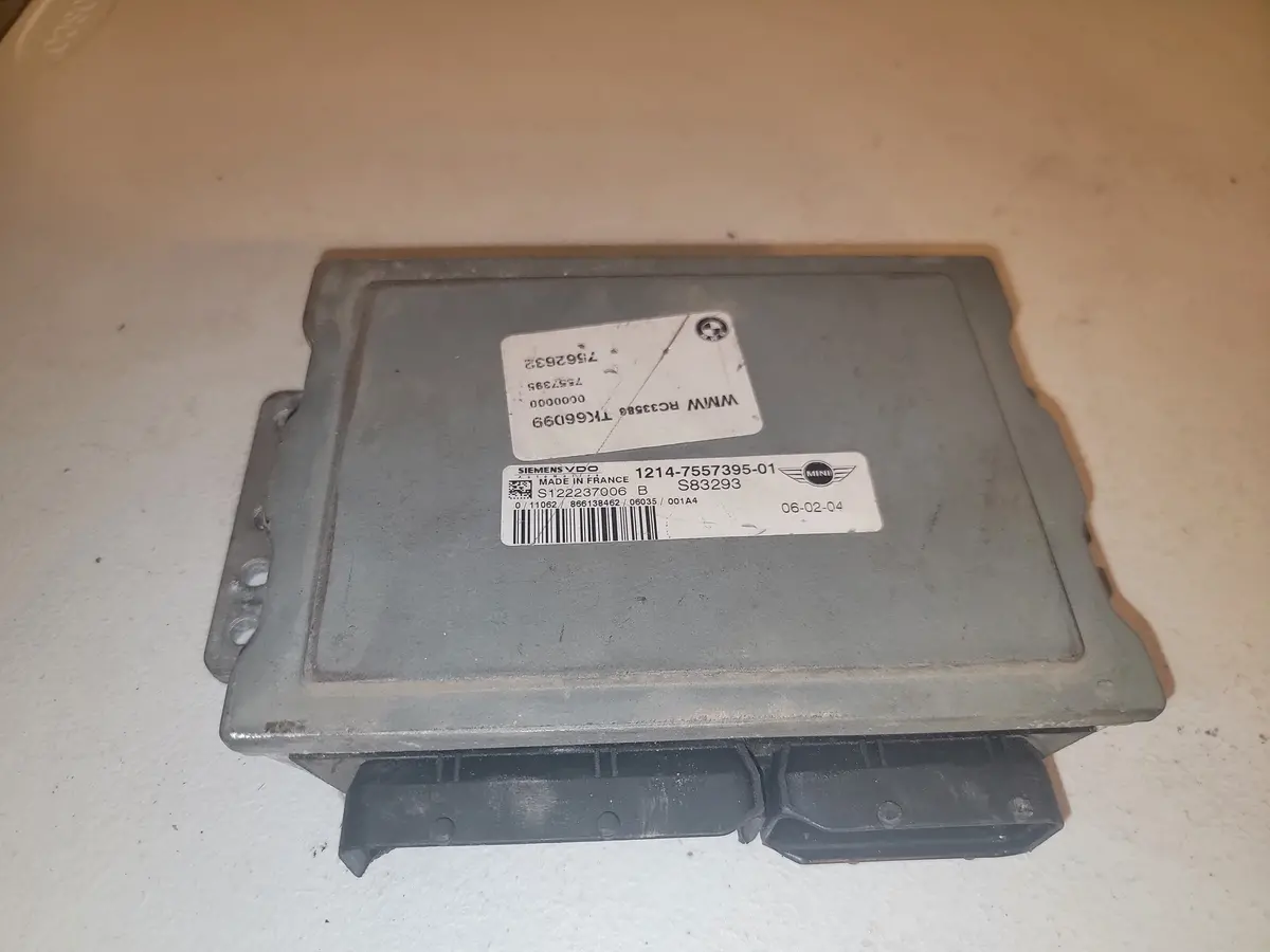 Engine Ecm Control Module Fits 02-06 Mini Cooper 1214-7557395-01 Ecu Oem 1