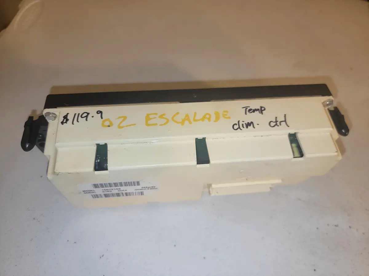 02 Escalade Temperature Climate Control Oem 1