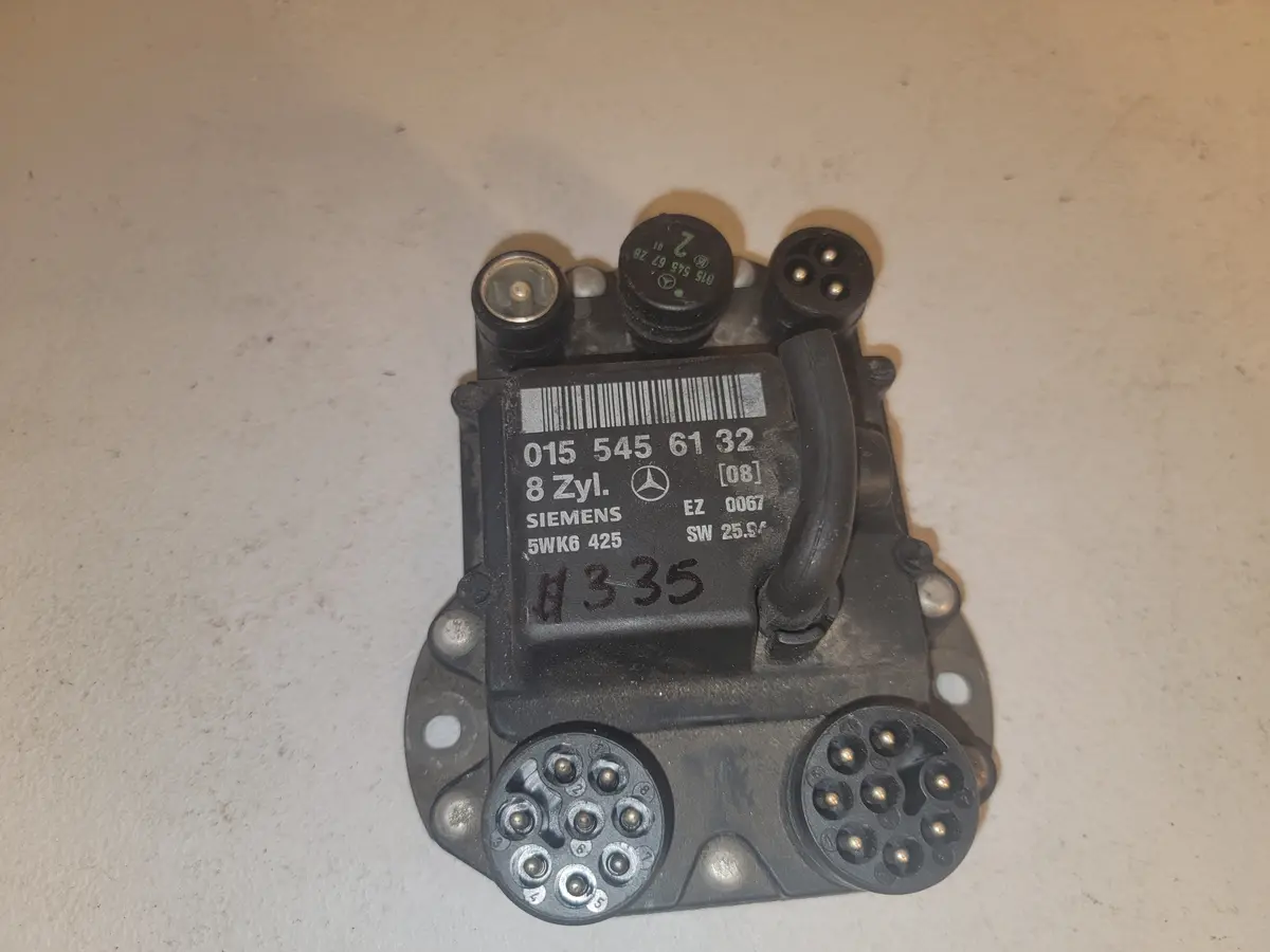 92-95 Mercedes R129 Sl500 S500 V8 Ezl Ignition Control Module 0155456132 Oem 1