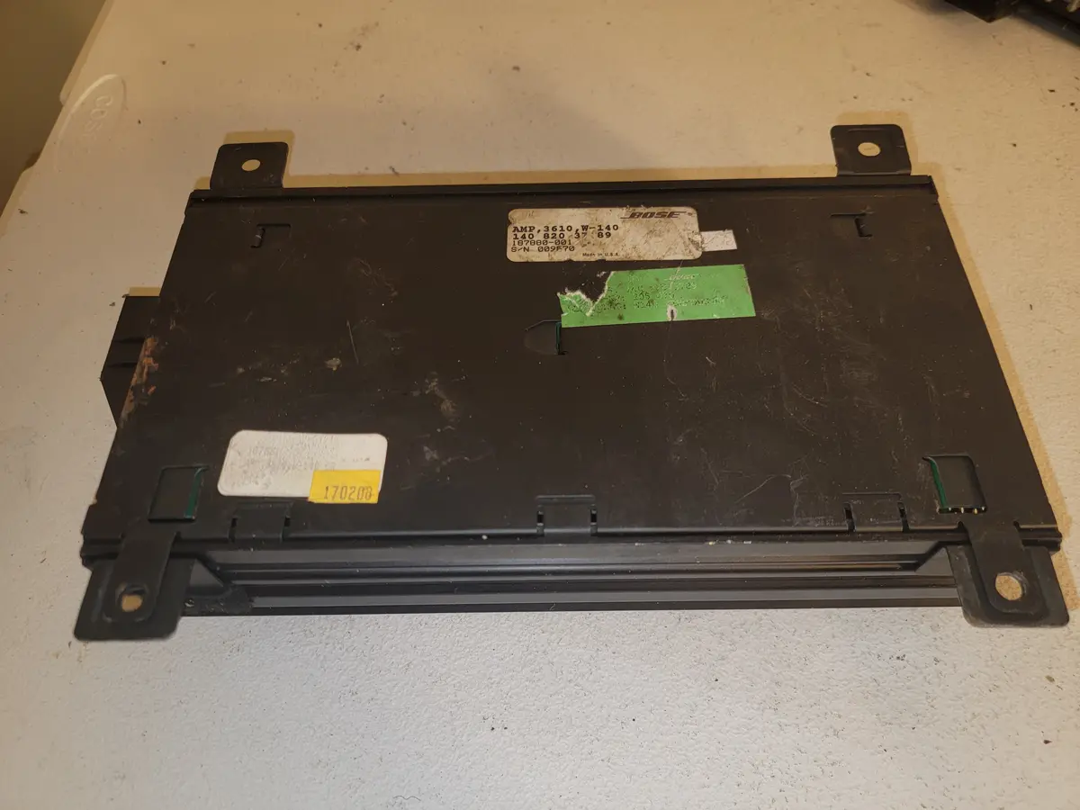 92-99 Mercedes Benz W140 S Class S Class Amplifier 1408203789 Oem 1
