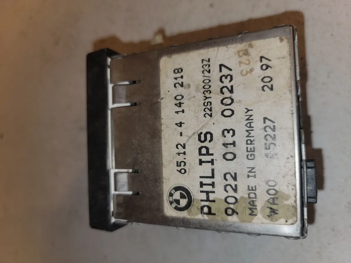 1994-2001 740Il 750Il E38 Obc Dsp Board Computer Information Screen Display  902201300237 Oem 1