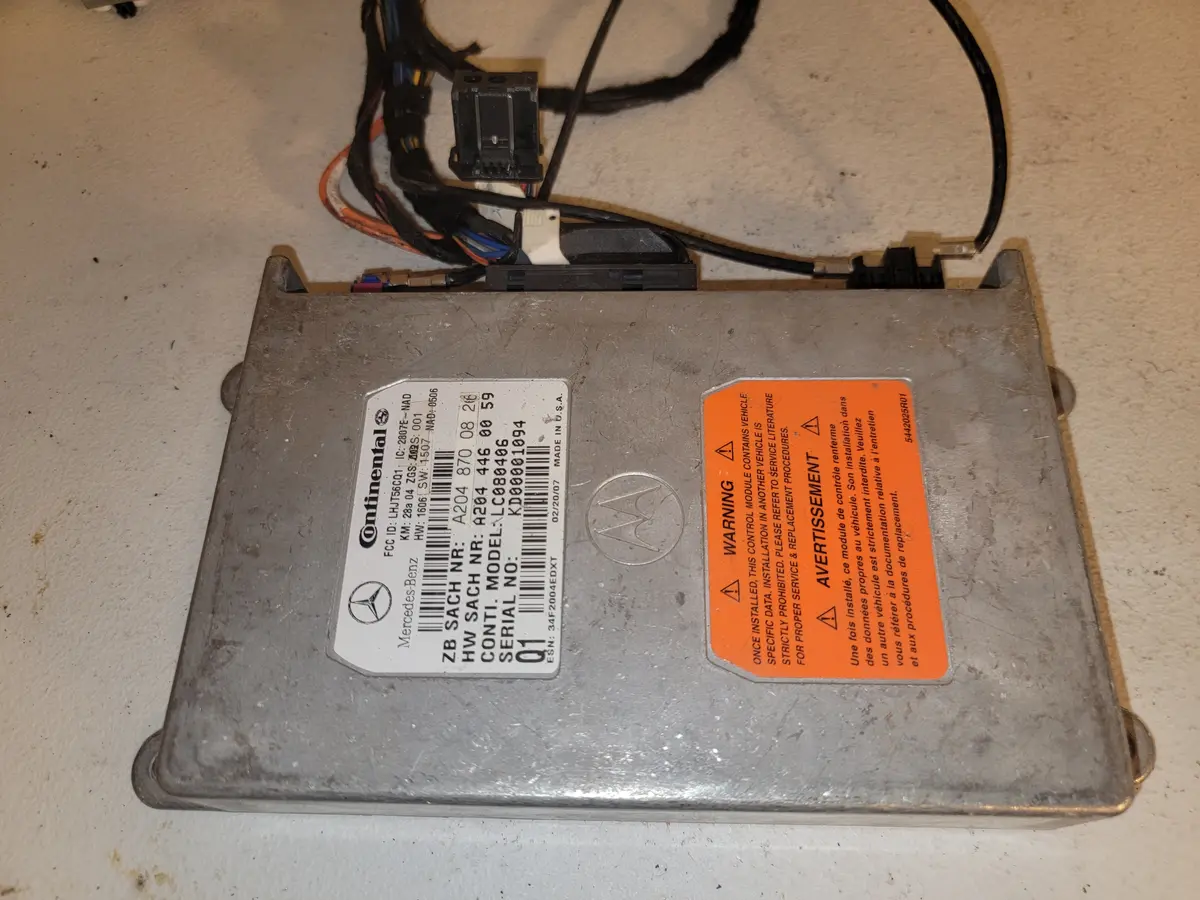 2008 Mercedes Benz C300 Communication Module A2048700826 Oem 1