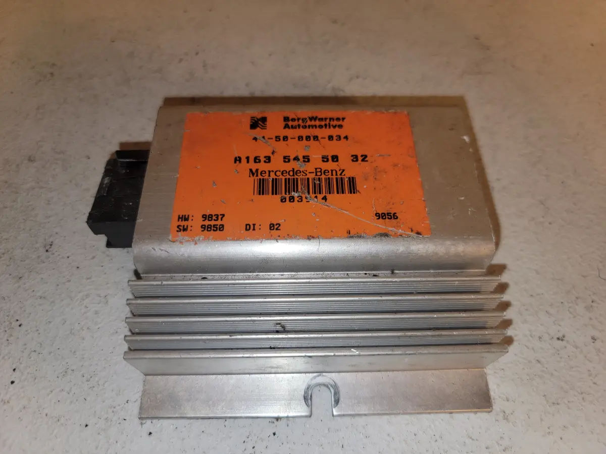 1998 - 2005 Mercedes Benz Transfer Case Control Computer Ml320 Ml430 A1635455032 Oem 1