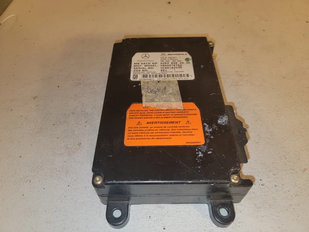 00 - 06 Mercedes R170 Slk320 S430 Cl55 Voice Command Control Module 2038204826 Oem 1