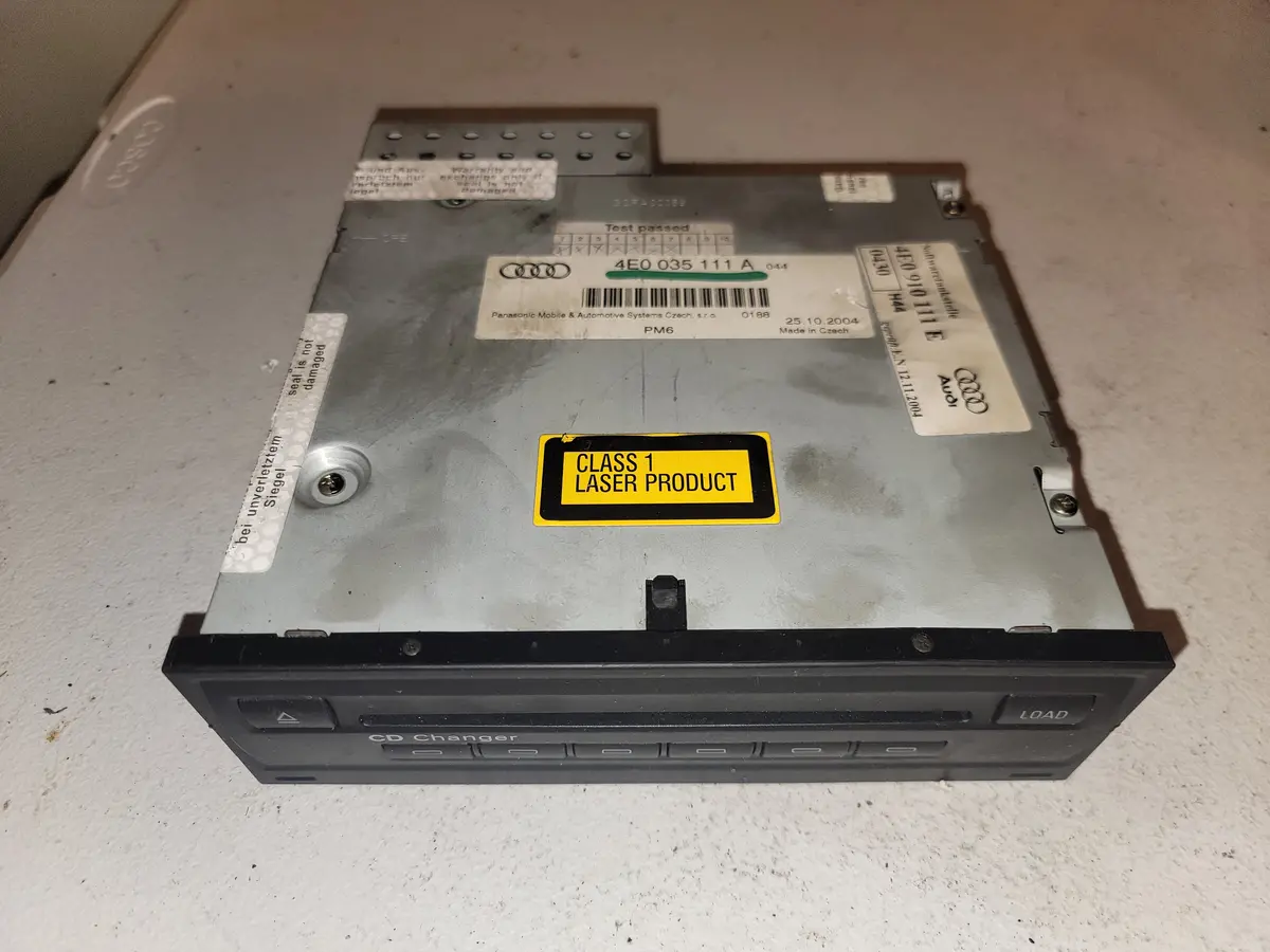 04 - 08 Audi A6 Cd Changer Multi Changer 4E0035111a Oem 1
