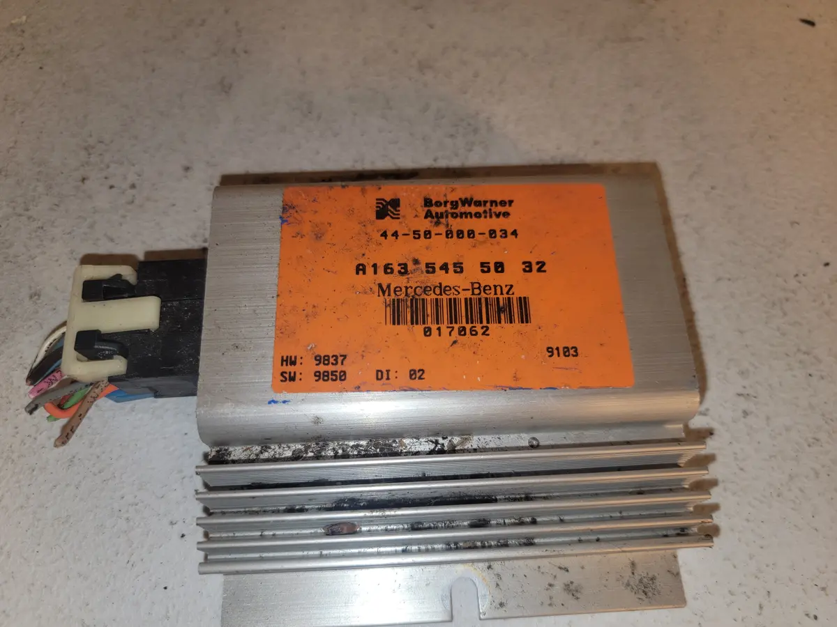 Transfer Box Case Ecu Module-A1635455032-00 Mercedes Ml 270 Cdi W163 Auto Oem 1