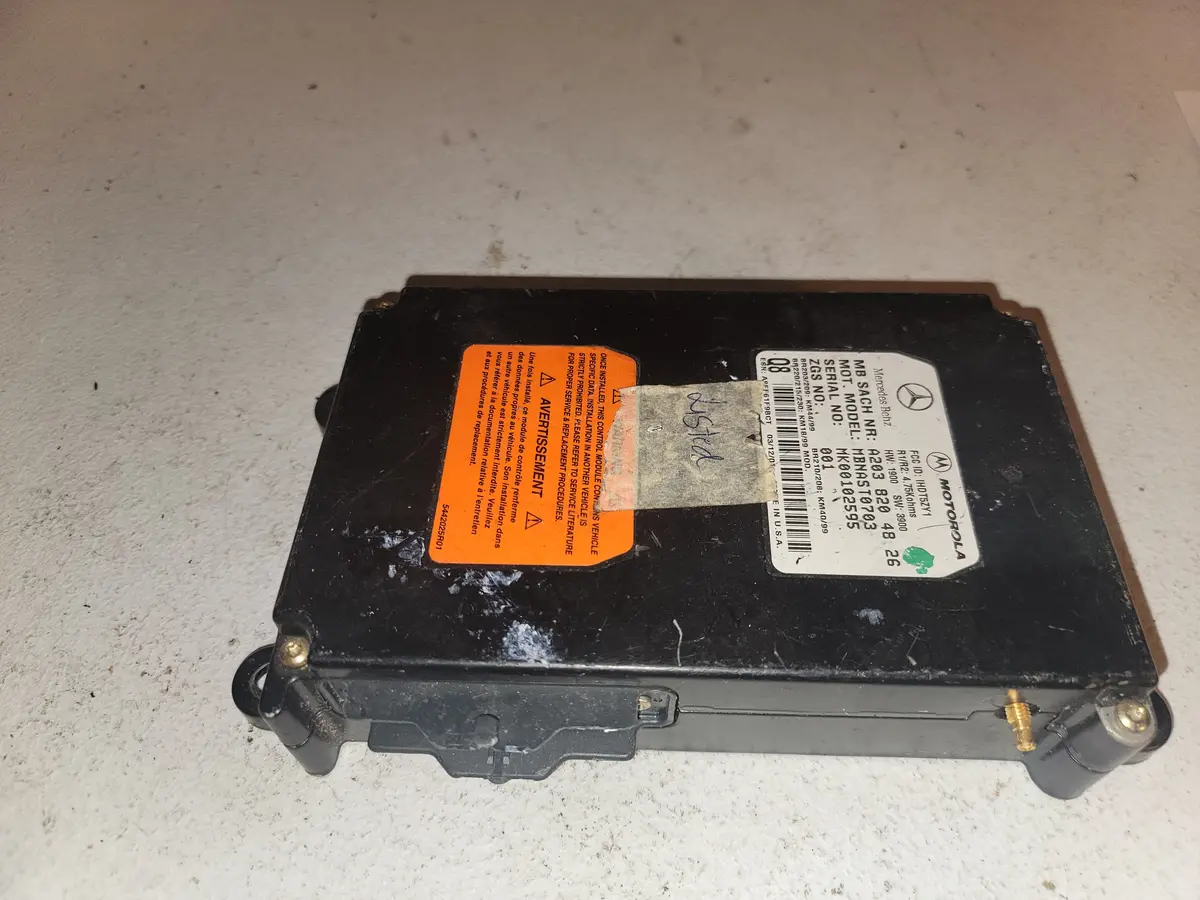 00 - 06 Mercedes R170 Slk320 S430 Cl55 Voice Command Control Module 2038204826 Oem 1