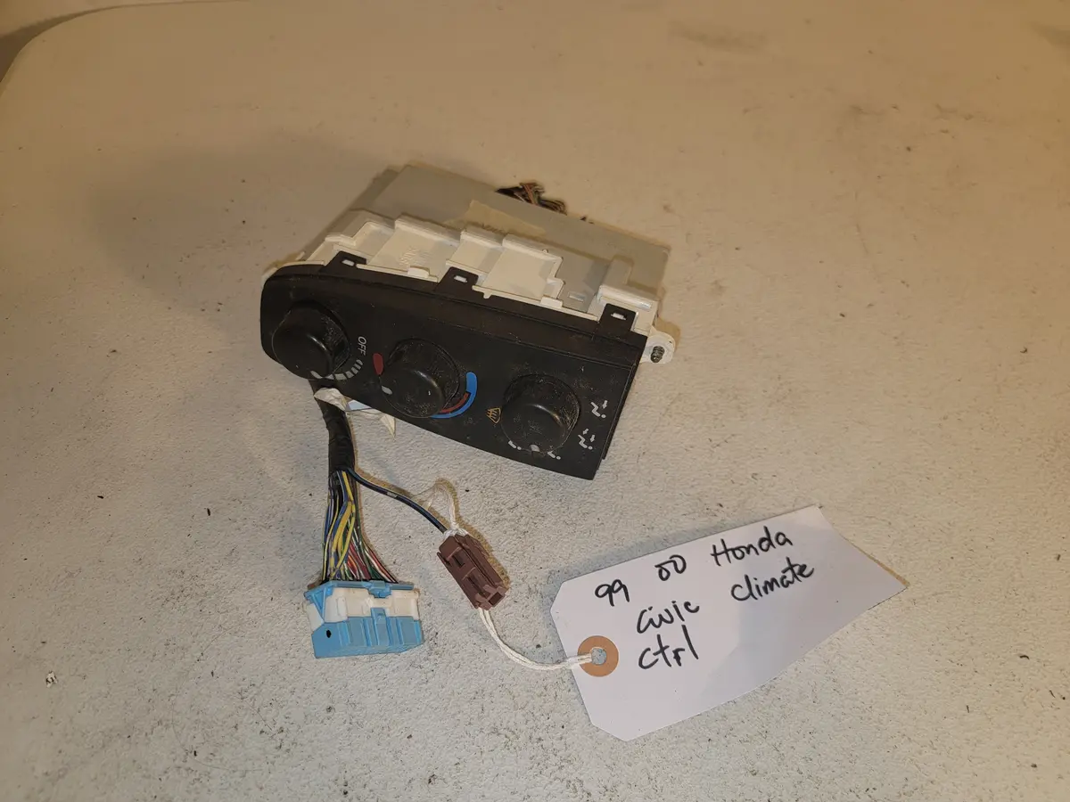 99-00 Honda Civic Climate Control Oem 1