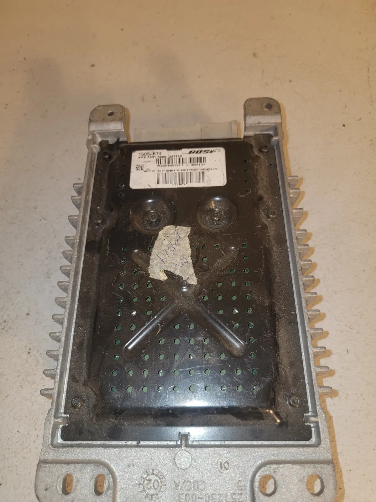 Audio Equipment Radio Amplifier Fits 03-06 Suburban 1500 15054674 Oem 1