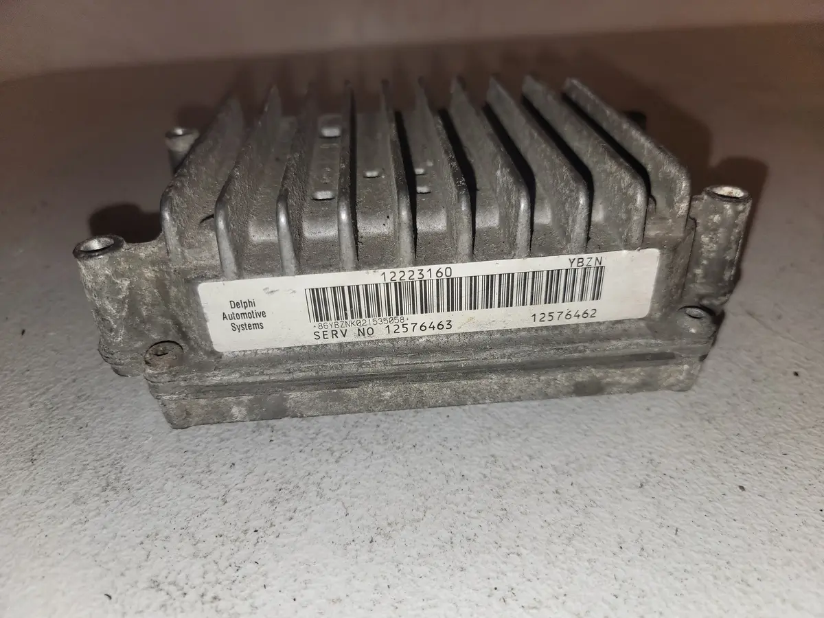 2002 Chevy Envoy Trailblazer Bravada Engine Computer Control Module Ecm Ecu 12223160 Oem 1