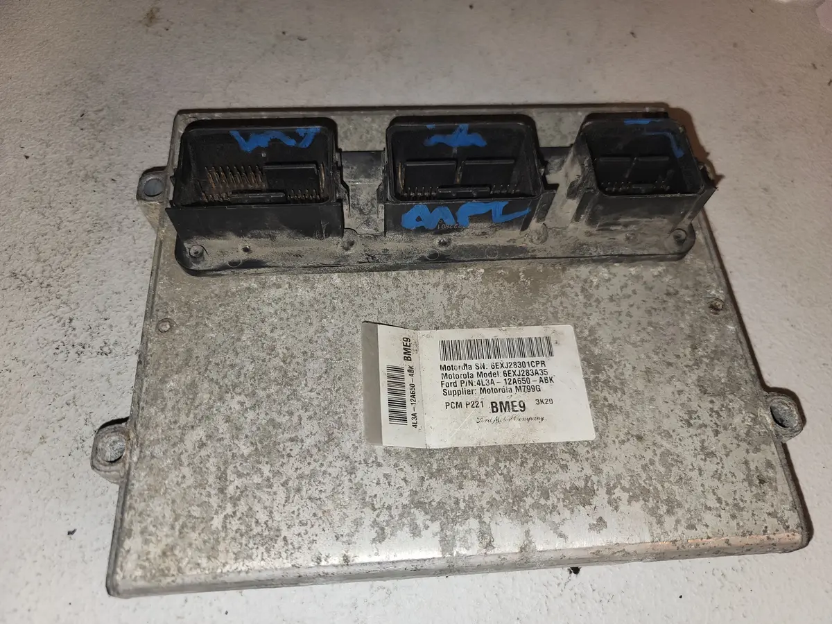 04 Ford F-150 5.4L 3V 4X4 Ecu Ecm Pcm Engine Control Computer 4L3a-12A650-Abk 78 Oem 1