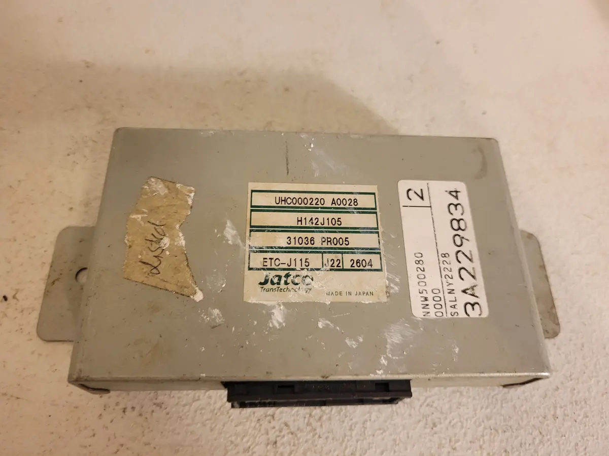 2002 - 2003 Land Rover Freelander 2.5 At Tcu Tcm Transmission Control Module  H142j105 Oem 1
