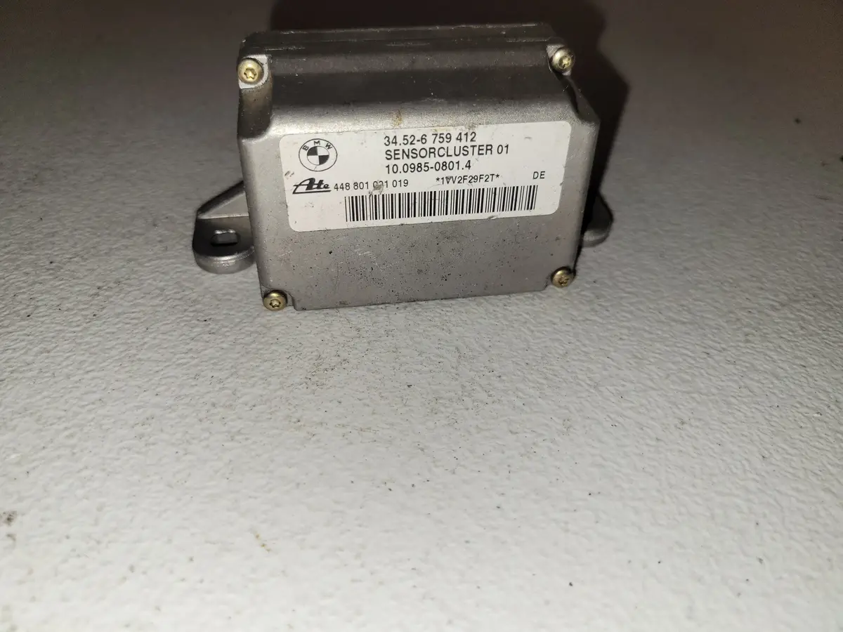 Acceleration Yaw Rate Sensor Bmw 3 E46 1998-2007 Oem 6 759 412 10098508014 Oem 1
