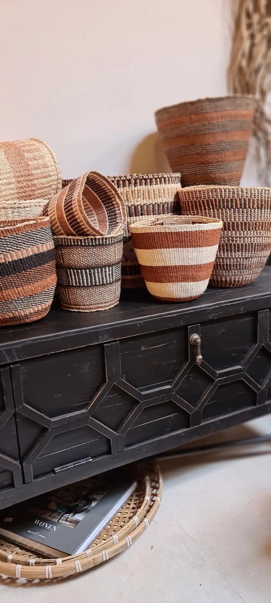 Sisal Basket S - Fineweave 1
